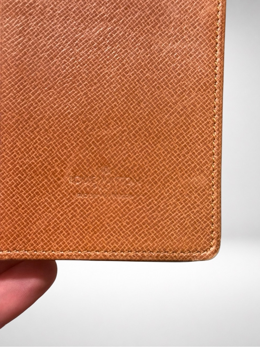 Louis Vuitton Monogram Long Bifold Wallet Passport Holder Organizer Brown Canvas - Picture 7 of 11
